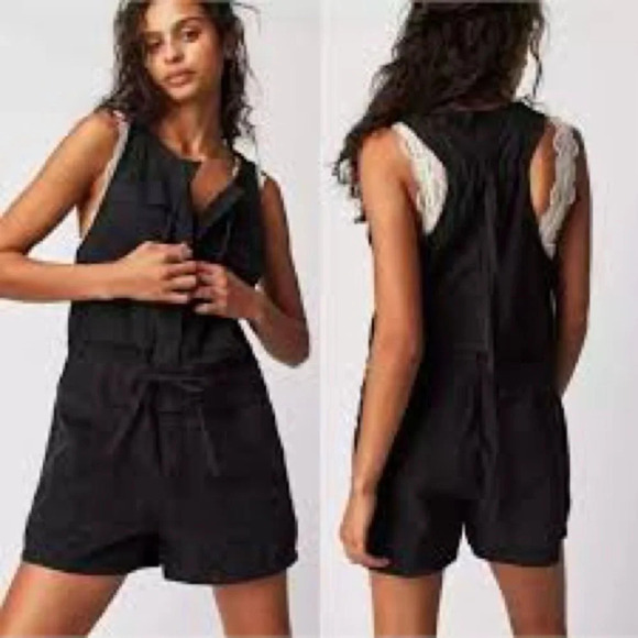 FREE PEOPLE New Beat One-Piece romper in size Small - Picture 1 of 16